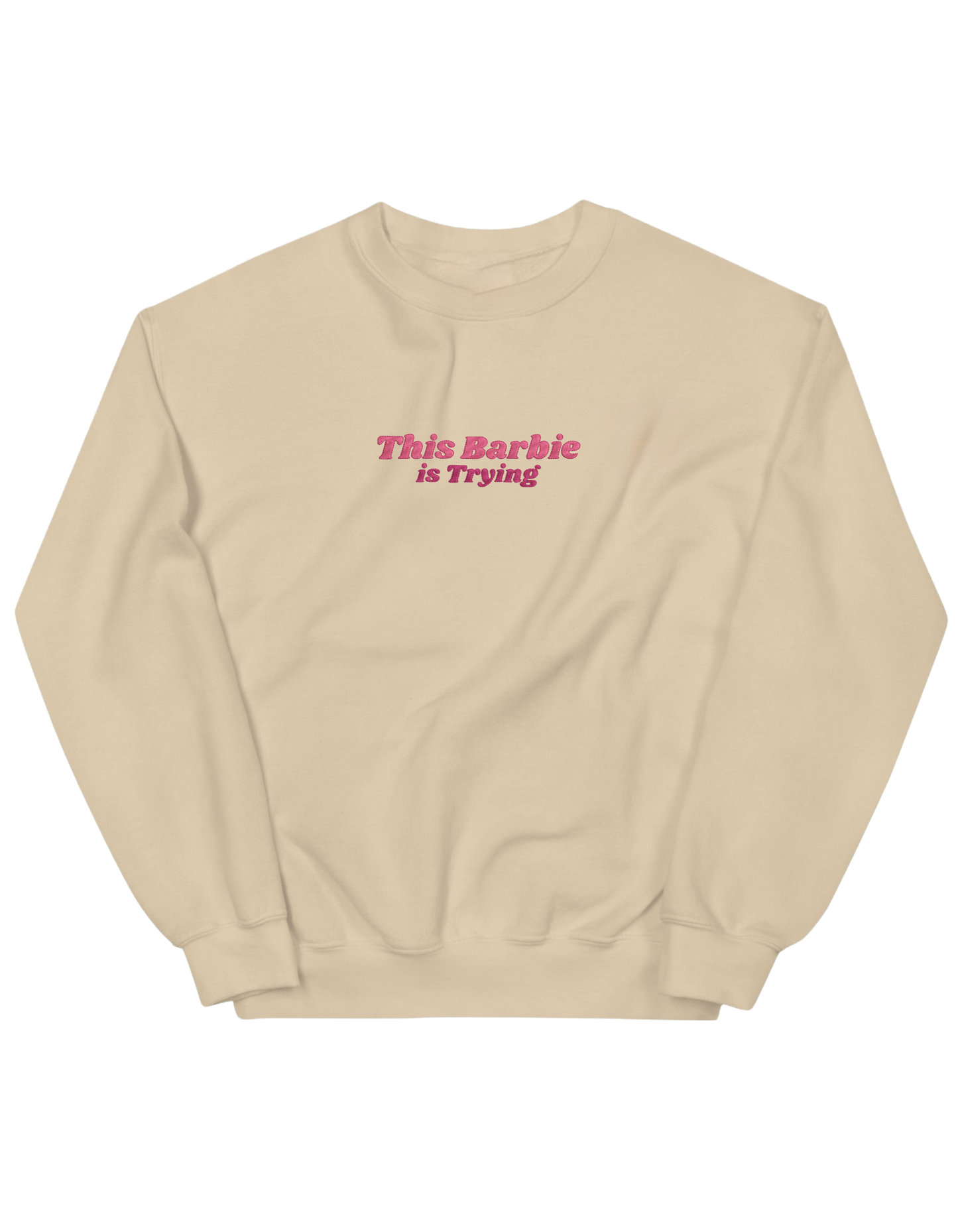 This Barbie sweatshirt Girly - Thread Muse