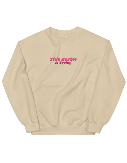 This Barbie sweatshirt Girly - Thread Muse