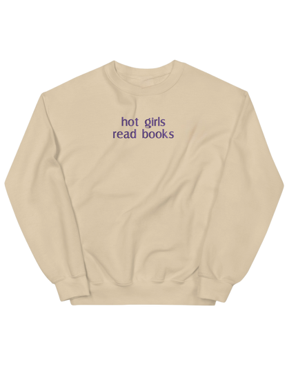 Hot girls sweatshirt bookish