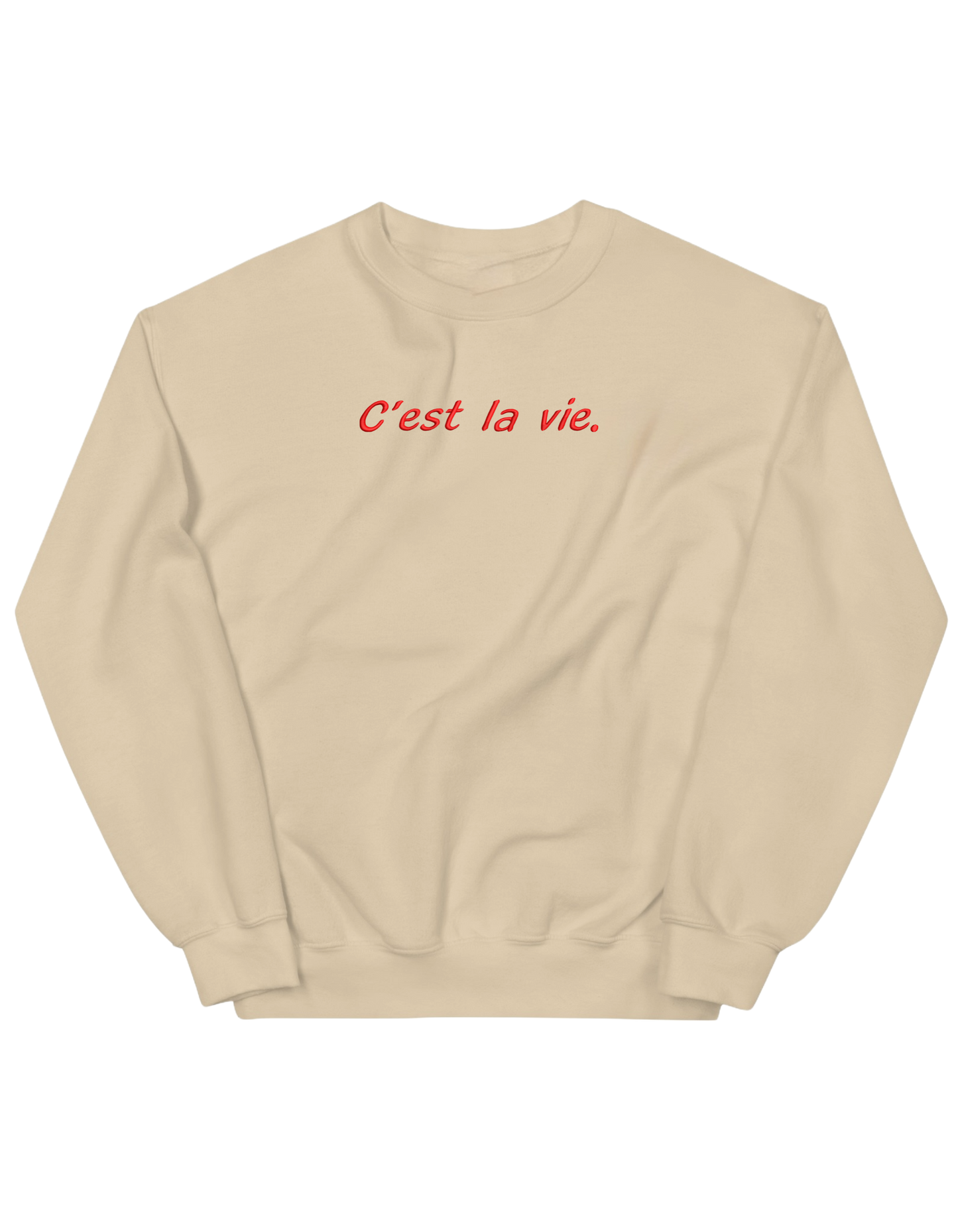 C'est la vie sweatshirt Girly - Thread Muse