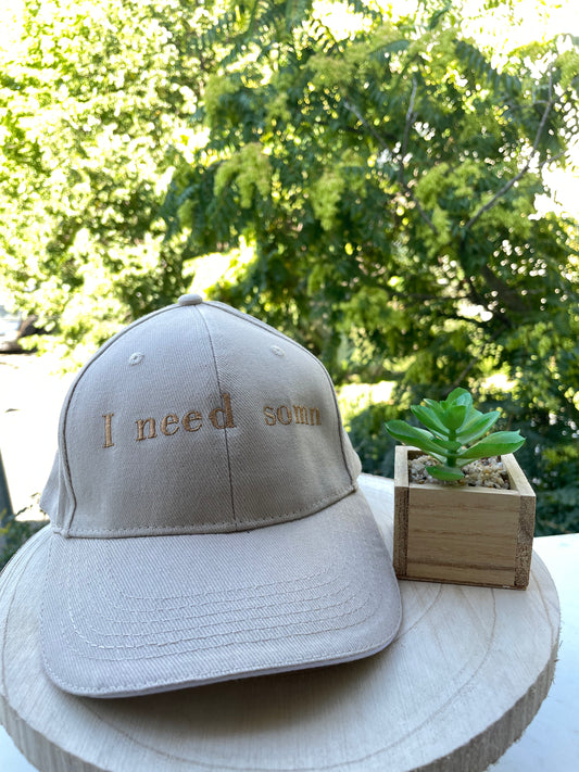 Sapca unisex I need somn brodata - Thread Muse
