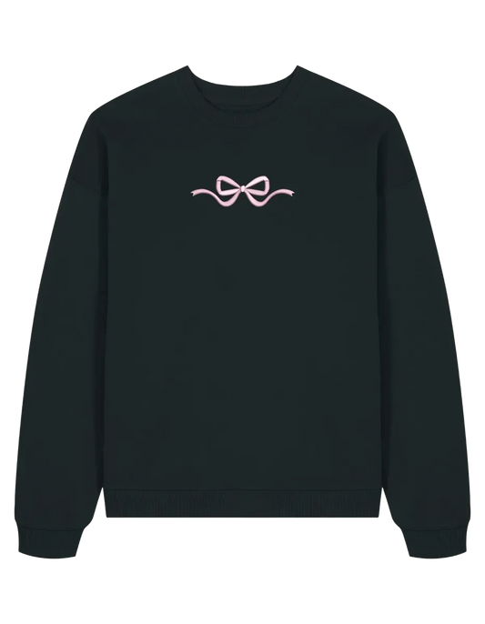 Bow sweatshirt Girly