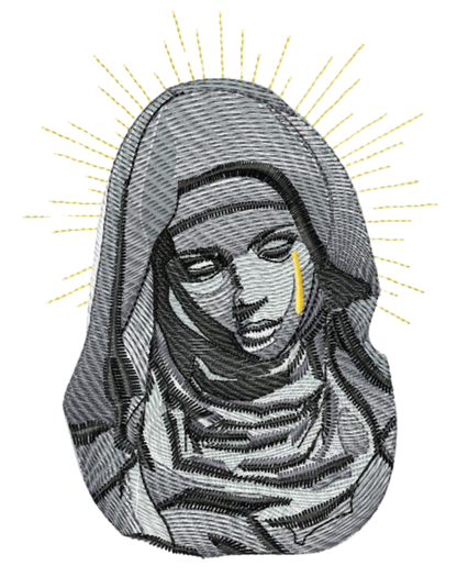 St Gertrude hoodie Sculpturi - Thread Muse