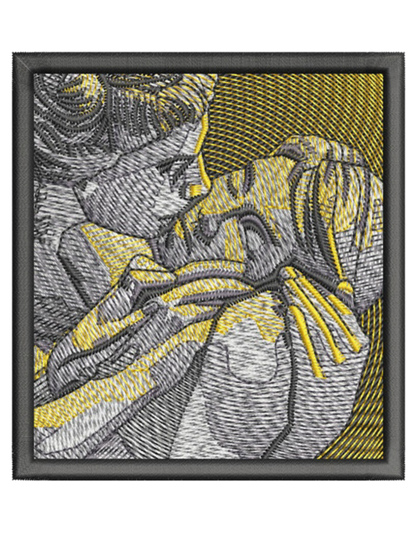 The Kiss Yves Pires hoodie Sculpturi - Thread Muse